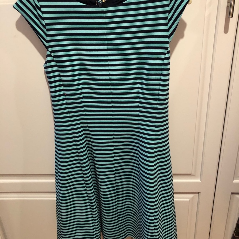 Lilly Pulitzer Medium Briella Striped Blue Medium - Picture 6 of 6